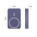 EMOS külső akkumulátor, univerzális vésztöltő (powerbank) 10000mAh, kék (WI 1046, PD 20W) + 1db USB kábel (USB-C)