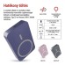 EMOS külső akkumulátor, univerzális vésztöltő (powerbank) 10000mAh, kék (WI 1046, PD 20W) + 1db USB kábel (USB-C)