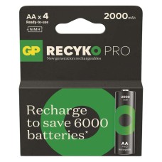 GP ReCyko Pro NiMH akkumulátor HR6 (AA) 2000mAh 4db/bliszter GP ReCyko Pro NiMH akkumulátor HR6 (AA) 2000mAh 4db/bliszter