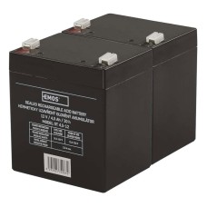 APC RBC20 #20 helyettesítő szünetmentes akkumulátor (2db 12V 4,5Ah, F1, márka: EMOS) APC RBC20 #20 helyettesítő szünetmentes akkumulátor (2db 12V 4,5Ah, F1, márka: EMOS)