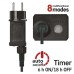 EMOS karácsonyi fényfüzér (Classic) többfunkciós, időzítős 240 LED 24m - multicolor