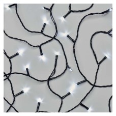 EMOS karácsonyi fényfüzér (Classic, elemes) időzítővel 80 LED 5,6m - hideg fehér