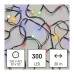 EMOS karácsonyi fényfüzér (Cherry) többfunkciós, időzítős - 300 LED 30m - multicolor