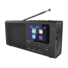 EMOS hordozható, MP3 multimédia-lejátszó FM-rádióval (Bluetooth, DAB / DAB+) fekete, P-600B EMOS hordozható, MP3 multimédia-lejátszó FM-rádióval (Bluetooth, DAB / DAB+) fekete, P-600B