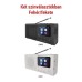 EMOS hordozható, MP3 multimédia-lejátszó FM-rádióval (Bluetooth, DAB / DAB+) fekete, P-600B