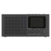 EMOS hordozható, MP3 multimédia-lejátszó FM-rádióval (Bluetooth, DAB / DAB+) fekete, P-600B