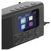 EMOS hordozható, MP3 multimédia-lejátszó FM-rádióval (Bluetooth, DAB / DAB+) fekete, P-600B