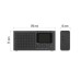 EMOS hordozható, MP3 multimédia-lejátszó FM-rádióval (Bluetooth, DAB / DAB+) fekete, P-600B