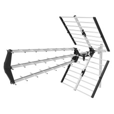 EMOS kültéri, univerzális YAGI antenna EM-P127, 0–100 km (tanya, profi), DVB-T2, LTE/4G/5G szűrő