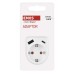 EMOS USB hálózati töltő max. 3A / 15W (1×USB-A, 1×USB-C) fali aljzattal