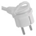 EMOS 1,4m hosszabbító (16A max) + 2-es elosztó és USB töltő 3,4A (17W, 2x USB-A, 1x USB-C) - fehér