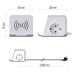 EMOS 2m hosszabbító kocka (16A max) + 2-es elosztó és USB töltő 3A (15W, 2x USB-A, 1x USB-C, Qi 10W) - fehér