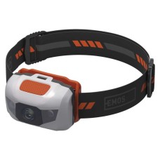 EMOS LED fejlámpa (1W LED + 2x piros LED, vízálló) EMOS LED fejlámpa (1W LED + 2x piros LED, vízálló)