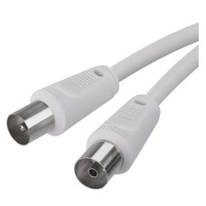 EMOS IEC (antenna koax) kábel IEC - IEC 2,5m - fehér EMOS IEC (antenna koax) kábel IEC - IEC 2,5m - fehér