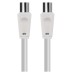 EMOS IEC (antenna koax) kábel IEC - IEC 2,5m - fehér
