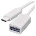 EMOS USB-C -> USB-A adat kábel (OTG) 0,15m (USB 3.0)