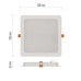 EMOS LED panel RUBIC (fehér) (24W/2400 lm) beépíthető négyzet alakú (22cm) - természetes fehér
