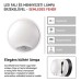 EMOS LED mennyezeti lámpa fekete vagy fehér kerettel, mozgásérzékelővel (14W/1000 lm) 22cm - természetes fehér IP54