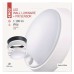 EMOS LED mennyezeti lámpa fekete vagy fehér kerettel, mozgásérzékelővel (14W/1000 lm) 22cm - természetes fehér IP54